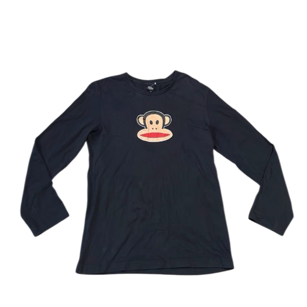 Paul Frank Y2K Style Black Long Sleeves Top Size Medium